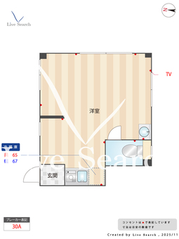 七福ビル 201 【東京都自由が丘】 の間取り図