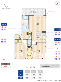 ライフステージ長嶺A棟 101 【熊本県東海学園前駅】 の間取り図