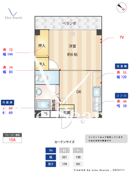 林ビル 402 【東京都駒込駅】 の間取り図