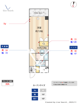 パイン・リバーI 201 【大阪府高野線金剛駅】 の間取り図