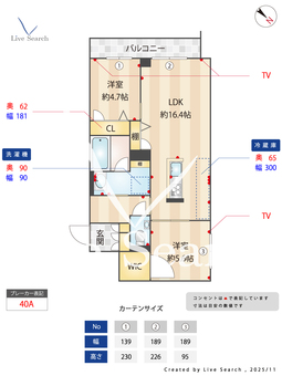 セルディーナ流星台 102 【茨城県つくば駅】 の間取り図