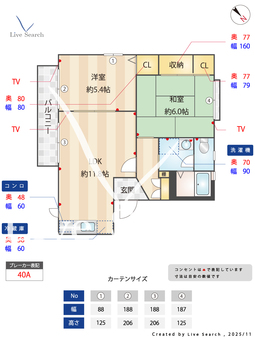 グラシアフィス春日原 C202 【福岡県春日原】 の間取り図