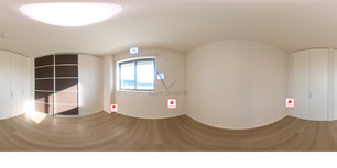 0008365　シャーメゾン大津真野 0302 【滋賀県ＪＲ湖西線 堅田駅 徒歩13分】 の間取り図