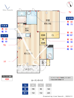 シャーメゾン　Ishikawa 101 【茨城県勝田駅】 の間取り図