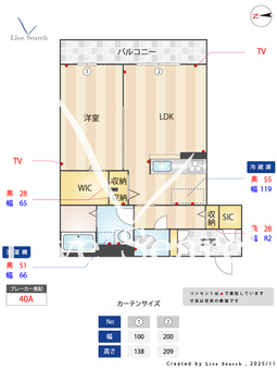 シャーメゾン　リヴィエール 201 【大阪府堺東駅】 の間取り図