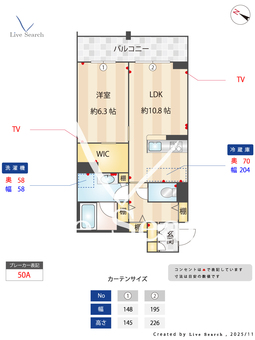 スーラグリシーヌ 205 【東京都東十条】 の間取り図