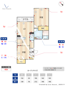 エミコート 101 【大阪府上野芝駅】 の間取り図