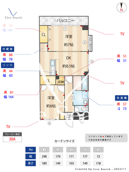 コーポヤマト 402 【神奈川県JR川崎駅】 の間取り図