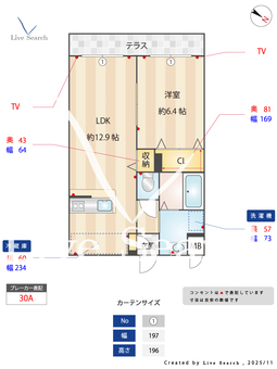 ルミエール（藤原町） 103 【埼玉県新河岸駅】 の間取り図