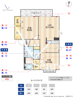 バリュージュ長池 201 【兵庫県大久保駅】 の間取り図