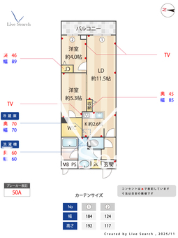 プライムガーデン若木 504 【東京都上板橋】 の間取り図