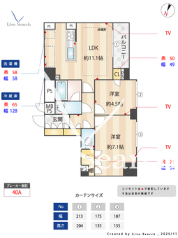 ビバリーホームズ松濤 405 【東京都京王井の頭線神泉駅】 の間取り図