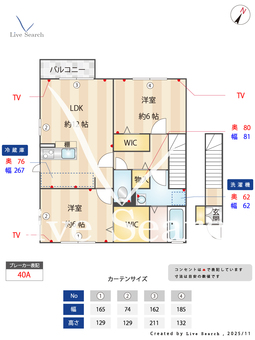 パルテール三鷹 201 【東京都三鷹台駅】 の間取り図