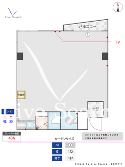 OSKビル 402 【東京都曙橋】 の間取り図