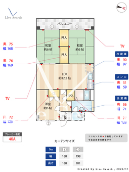 プレシャスコーラル 503 【福岡県藤崎駅　徒歩15分】 の間取り図