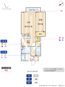 ルーアン 102 【東京都東京地下鉄東西線　落合駅】 の間取り図
