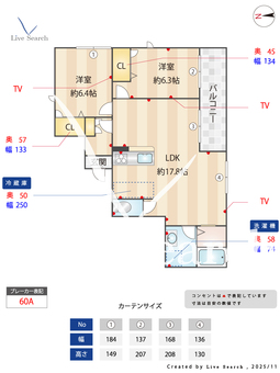 セントヒルズ宝持 301 【大阪府八戸ノ里】 の間取り図