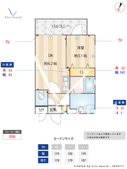 ドリームライフ博多駅南 601 【福岡県博多駅】 の間取り図
