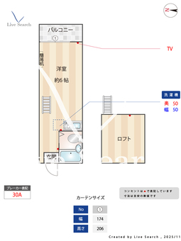 ライフピアエミリア 203 【東京都沼袋駅】 の間取り図