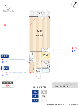 ロイヤル国立 119 【東京都南武線「矢川」】 の間取り図