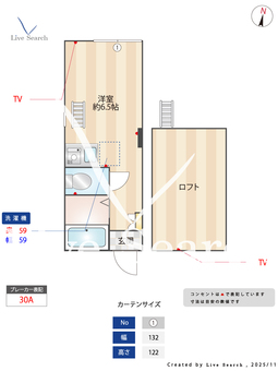 サザンヒルズ弘明寺 207 【神奈川県弘明寺駅】 の間取り図