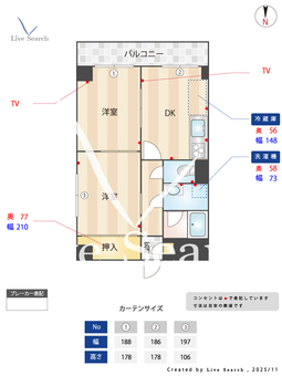 フェルティ永田 402 【大阪府大阪メトロ谷町線　平野駅】 の間取り図