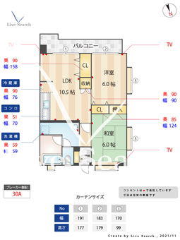 梅林駅前ビル 501 【福岡県梅林駅】 の間取り図