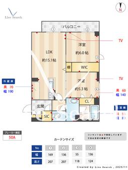 サンクチュアリ櫛引 301 【埼玉県大宮駅】 の間取り図