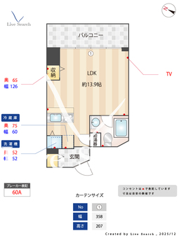 エスティメゾン麻布永坂 402 【東京都麻布十番駅】 の間取り図