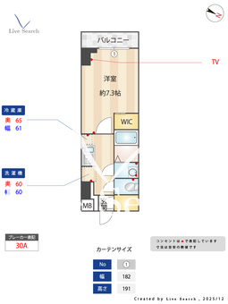 PLANET PALACE 都立家政 302 【東京都西武新宿線「都立家政駅」】 の間取り図