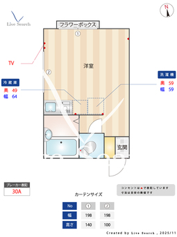 Alice Berry  201 【東京都東北沢駅】 の間取り図