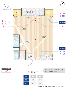 マンションなぎさ 52 【大阪府加島駅】 の間取り図