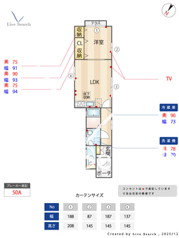 フレグランス七条通 101 【大阪府堺東駅】 の間取り図