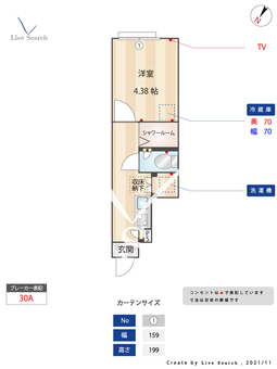レガーレ千歳烏山 102 【東京都千歳烏山駅】 の間取り図