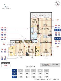 ワイエア平尾浄水 402 【福岡県桜坂駅】 の間取り図