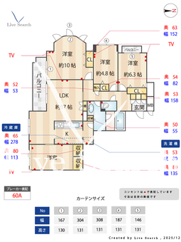 パークハイム御影大蔵 201 【兵庫県住吉駅】 の間取り図