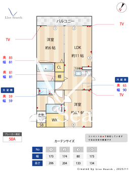 ソレイユ・ドミュール 201 【埼玉県東武鉄道野田線　七里駅　徒歩14分】 の間取り図