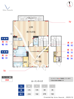 エパティーク　トリア 201 【埼玉県新所沢駅】 の間取り図