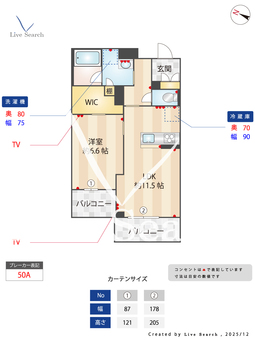サン宮前 205 【埼玉県東浦和駅】 の間取り図