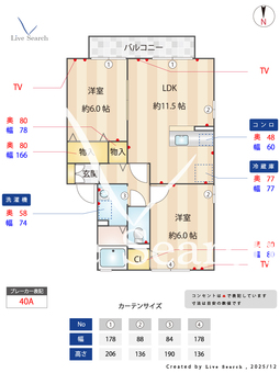 フェニックス F202 【千葉県千葉都市モノレール　みつわ台駅　徒歩11分】 の間取り図