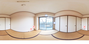 アビタ桜 401 【大阪府	阪急宝塚線「豊中」徒歩12分】 の間取り図