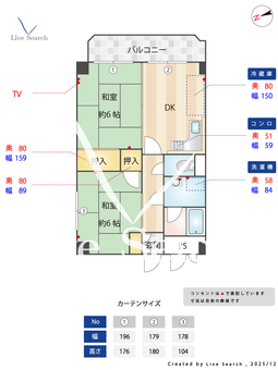 アビタ桜 401 【大阪府	阪急宝塚線「豊中」徒歩12分】 の間取り図
