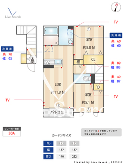 グローリア　スエヒロ 203 【埼玉県川越市駅】 の間取り図
