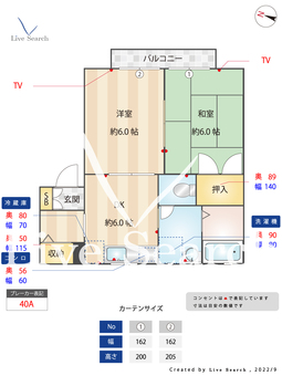 シティライフKOYO 203 【兵庫県鈴蘭台駅】 の間取り図