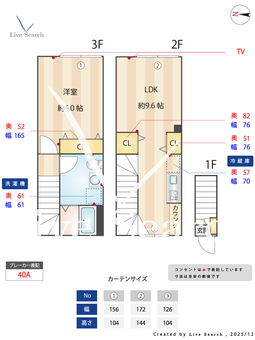 マーレ十条 206 【東京都十条駅　徒歩6分】 の間取り図