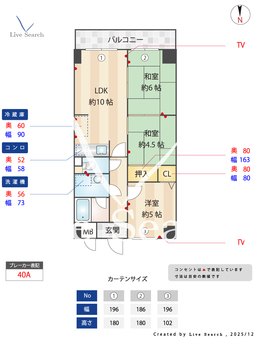ユーコート豊中 603 【大阪府大阪モノレール「柴原阪大前」徒歩10分】 の間取り図