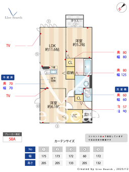 プルメリア 101 【埼玉県八潮駅】 の間取り図