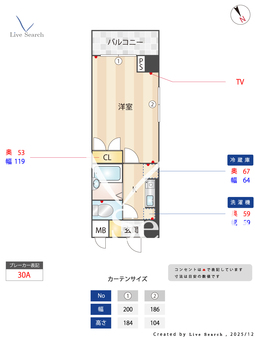コウエツビル 301 【愛知県ナゴヤドーム前矢田駅】 の間取り図