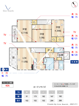 Ksan（ケーズアン） C 【福岡県笹原駅】 の間取り図