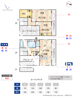 アトリオみなみだいらⅡ 201 【神奈川県溝の口駅】 の間取り図